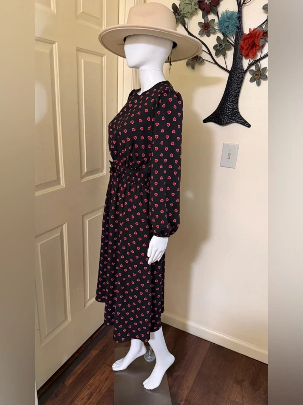 Heartfelt Geo Midi Dress by Kate Spade